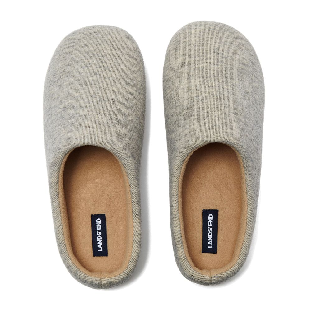 Women s Soft Jersey Fleece Lined House Slippers Lands End