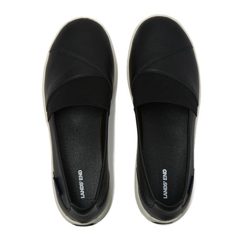 Women's Leather Slip On Walking Shoes - image 2