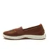 Women's Leather Slip On Walking Shoes, alternative image