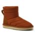 Women's Faux Fur Lined Puffer Boot Slippers, alternative image
