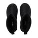 Women's Faux Fur Lined Puffer Boot Slippers, alternative image