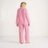 Women's Cotton Poplin 2 Piece Pajama Set - Long Sleeve Top and Pants, Back