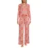 Women's Cooling 2 Piece Pajama Set - Long Sleeve Top and Pants, Front