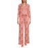 Women's Cooling 2 Piece Pajama Set - Long Sleeve Top and Pants, Front