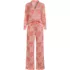 Women's Cooling 2 Piece Pajama Set - Long Sleeve Top and Pants, Front