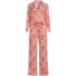 Women's Cooling 2 Piece Pajama Set - Long Sleeve Top and Pants, Front