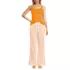 Women's Knit Cotton Poplin 2 Piece Pajama Set - Tank Top and Pants, Front