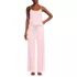 Women's Pointelle 2 Piece Pajama Set - Cami and Wide Leg Pants, Front