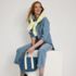 Women's Chambray Oversized Button Front Shirt, alternative image