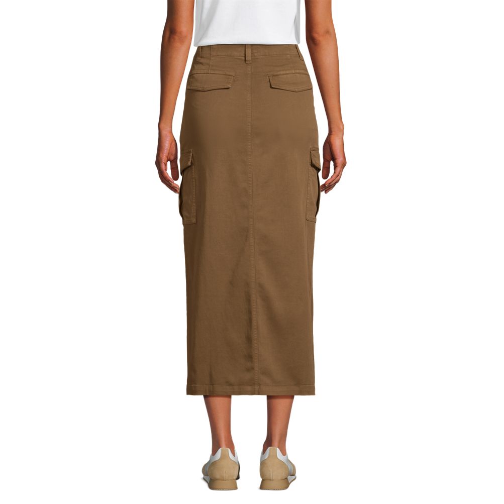 Women's Cool Fade Cargo Maxi Skirt | Lands' End