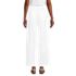Women's Herringbone Chino High Rise Relaxed Straight Drawstring Ankle Pants, Back