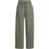 Women's Herringbone Chino High Rise Relaxed Straight Drawstring Ankle Pants, Front