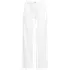 Women's Herringbone Chino High Rise Relaxed Straight Drawstring Ankle Pants, Front