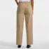 Women's Herringbone Chino High Rise Relaxed Straight Drawstring Ankle Pants, Back