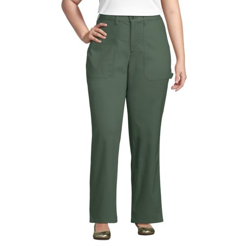 Women's Herringbone Chino High Rise Utility Pants - image 2