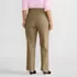 Women's Plus Size Herringbone Chino High Rise Utility Pants, Back