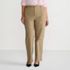 Women's Plus Size Herringbone Chino High Rise Utility Pants, Front