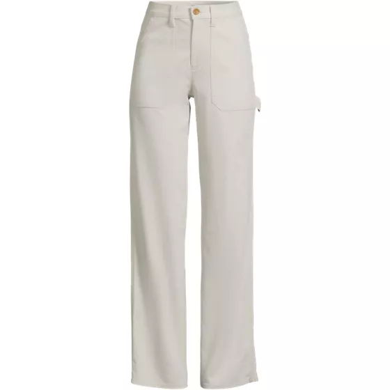 Women's Herringbone Chino High Rise Utility Pants - primary