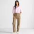 Women's Herringbone Chino High Rise Utility Pants, alternative image