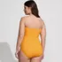 Women's Plus Size SlenderSuit U-Wire Bandeau One Piece Swimsuit, Back