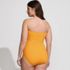 Women's Plus Size SlenderSuit U-Wire Bandeau One Piece Swimsuit, Back
