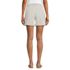 Women's Chino High Rise Pleated 7" Shorts, Back