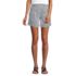 Women's Chino High Rise Pleated 7" Shorts, Front