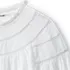 Women's Cotton Voile Long Sleeve Crew Neck Top, alternative image