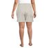 Women's Plus Size Chino High Rise Pleated 7" Shorts, Back