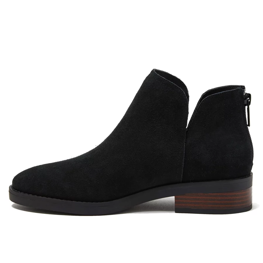 School Uniform Women's Essential Zip Up Ankle Booties view 3