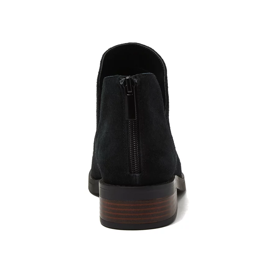 School Uniform Women's Essential Zip Up Ankle Booties view 4
