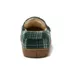 Women's Fuzzy Lined Plaid Moccasin Slippers, alternative image