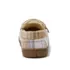 Women's Fuzzy Lined Plaid Moccasin Slippers, alternative image