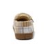 Women's Fuzzy Lined Plaid Moccasin Slippers, alternative image