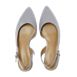 Women's Satin Slingback Low Heels, alternative image