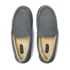 Men's Fuzzy Lined Suede Moccasin Slippers, alternative image