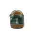 Men's Fuzzy Lined Plaid Flannel Moccasin Slippers, alternative image