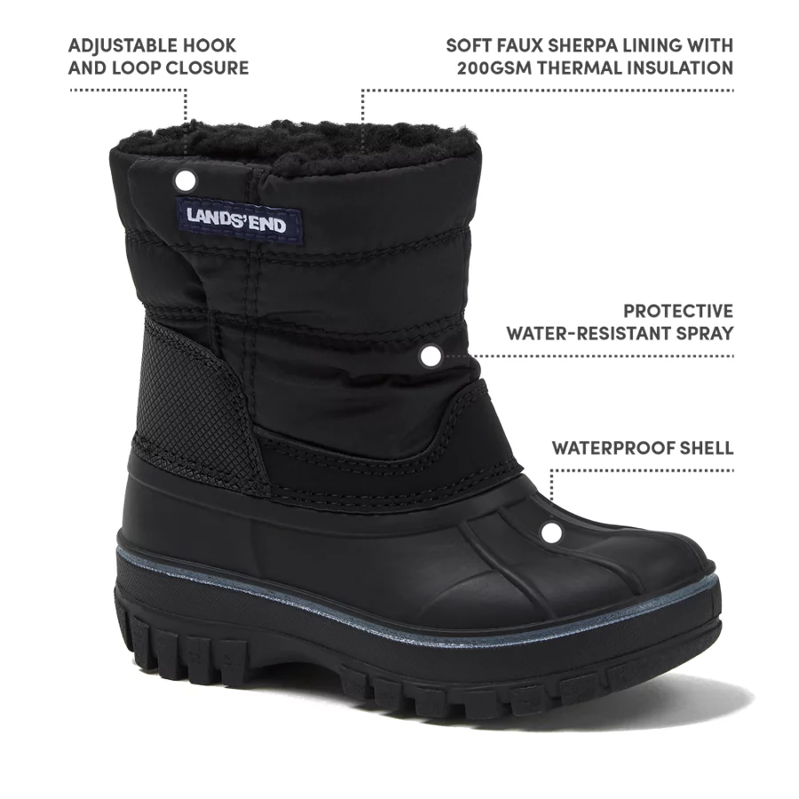 School Uniform Toddlers Frost Insulated Waterproof Snow Boots view 6