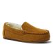 Kids Fuzzy Lined Suede Moccasin Slippers, alternative image