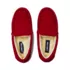 Kids Fuzzy Lined Suede Moccasin Slippers, alternative image