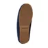 Kids Fuzzy Lined Suede Moccasin Slippers, alternative image