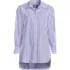 Women's Poplin Oversized Button Down Shirt, Front