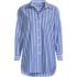 Women's Poplin Oversized Button Down Shirt, Front