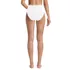 Women's Chlorine Resistant Ottoman Rib High Waisted Bikini Bottoms, Back