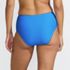 Women's Chlorine Resistant Ottoman Rib High Waisted Bikini Bottoms, Back