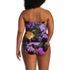 Women's Plus Size Slender Suit U-Wire Bandeau Tankini Top, Back