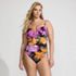 Women's Plus Size Slender Suit U-Wire Bandeau Tankini Top, alternative image