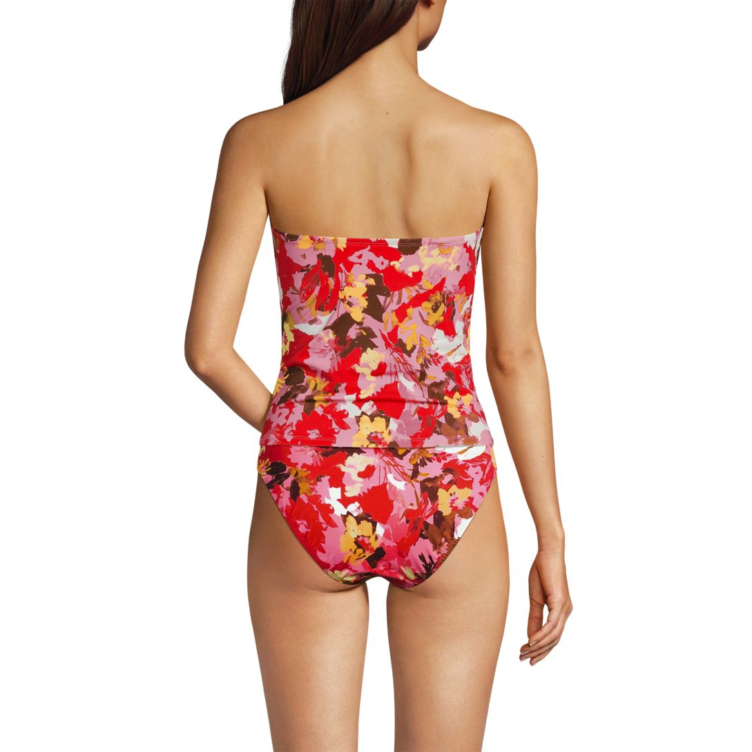 Women's Slender Suit U-Wire Bandeau Tankini Top