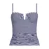 Women's SlenderSuit U-Wire Bandeau Tankini Top, alternative image