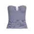 Women's SlenderSuit U-Wire Bandeau Tankini Top, Front